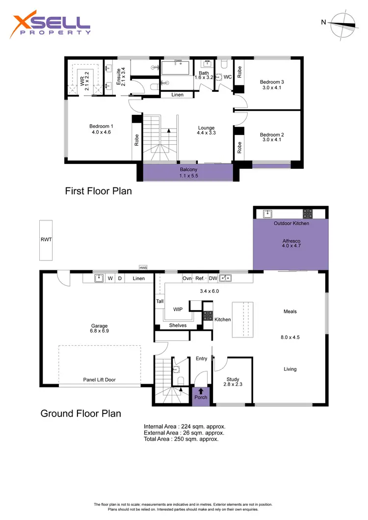 Floorplan of Homely house listing, 2C Pibroch Avenue, Windsor Gardens SA 5087