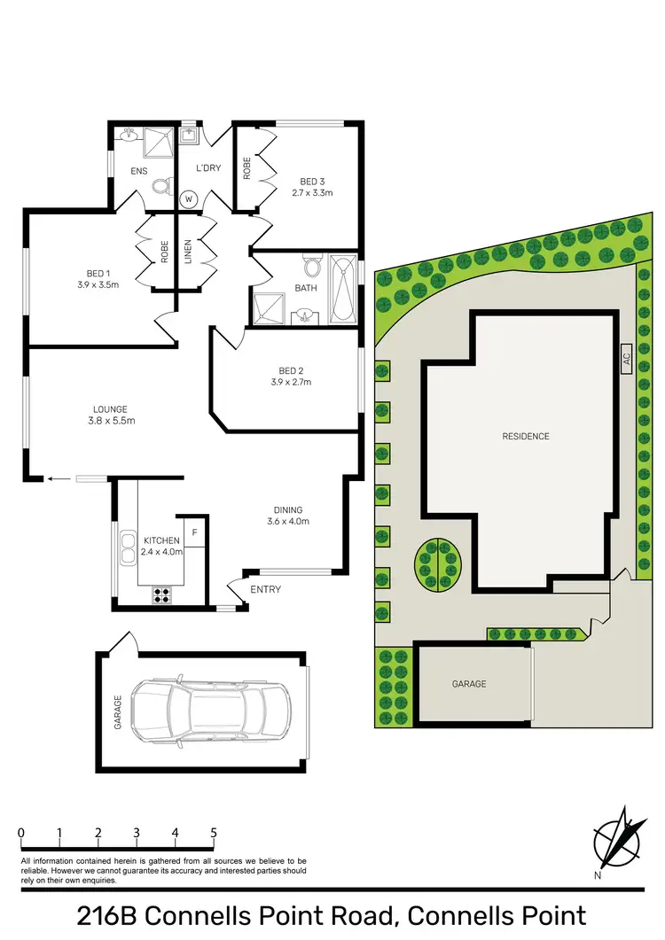 Floorplan of Homely house listing, 216B Connells Point Road, Connells Point NSW 2221