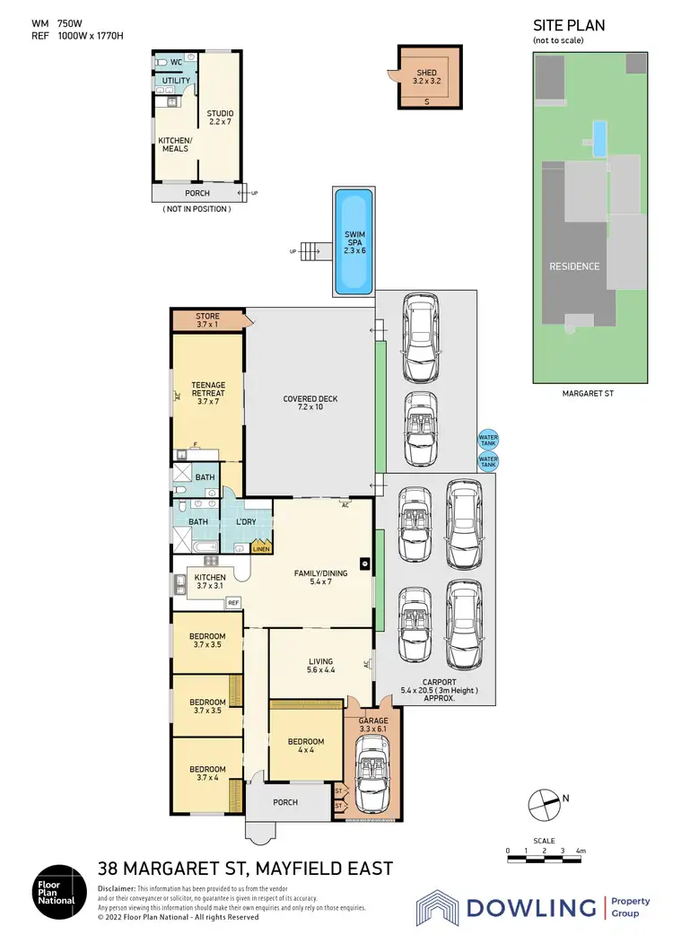 Floorplan of Homely house listing, 38 Margaret Street, Mayfield East NSW 2304