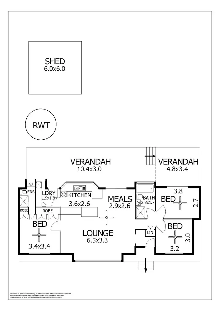 Floorplan of Homely house listing, 27 Green Street, Mypolonga SA 5254
