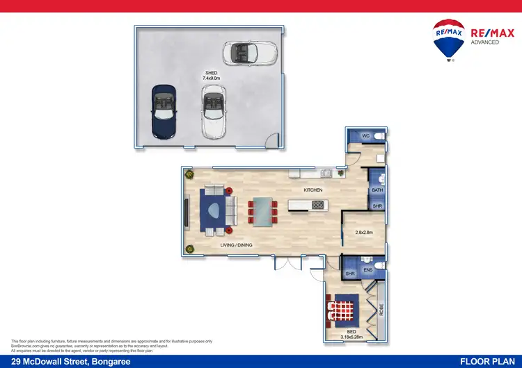 Floorplan of Homely house listing, 29 McDowall Street, Bongaree QLD 4507