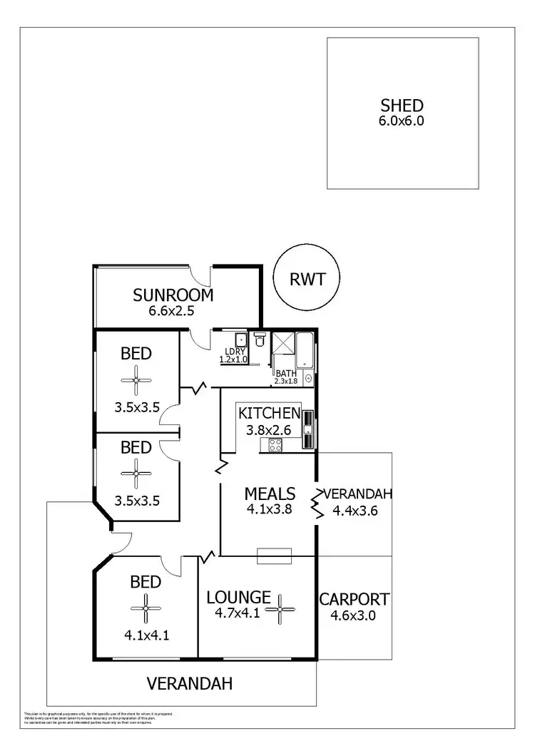 Floorplan of Homely house listing, 2 Slade Street, Murray Bridge SA 5253