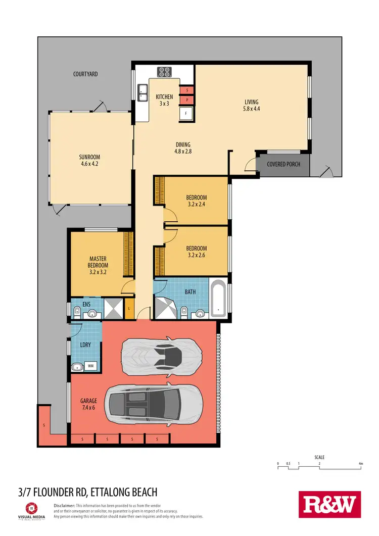 Floorplan of Homely villa listing, 3/7 Flounder Road, Ettalong Beach NSW 2257