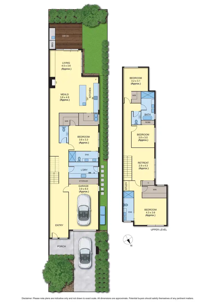 Floorplan of Homely townhouse listing, 97a Noga Avenue, Keilor East VIC 3033
