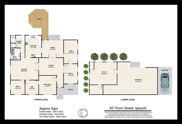 Floorplan of Homely house listing, 65 Thorn Street, Ipswich QLD 4305