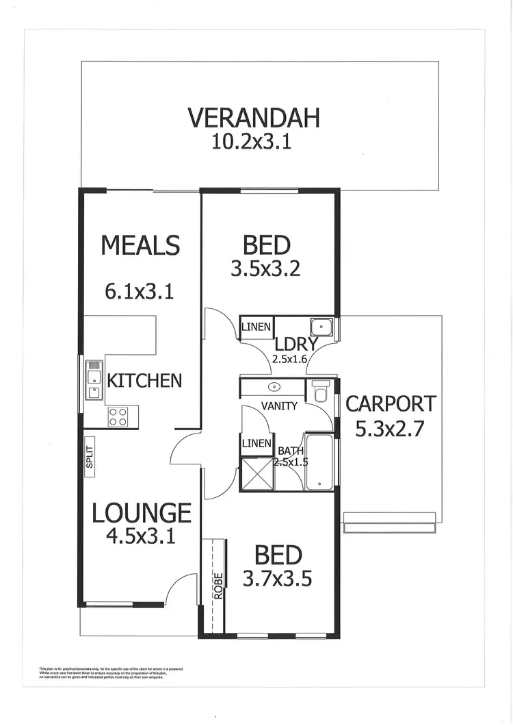 Floorplan of Homely house listing, 3/64 Verdun Road, Murray Bridge SA 5253