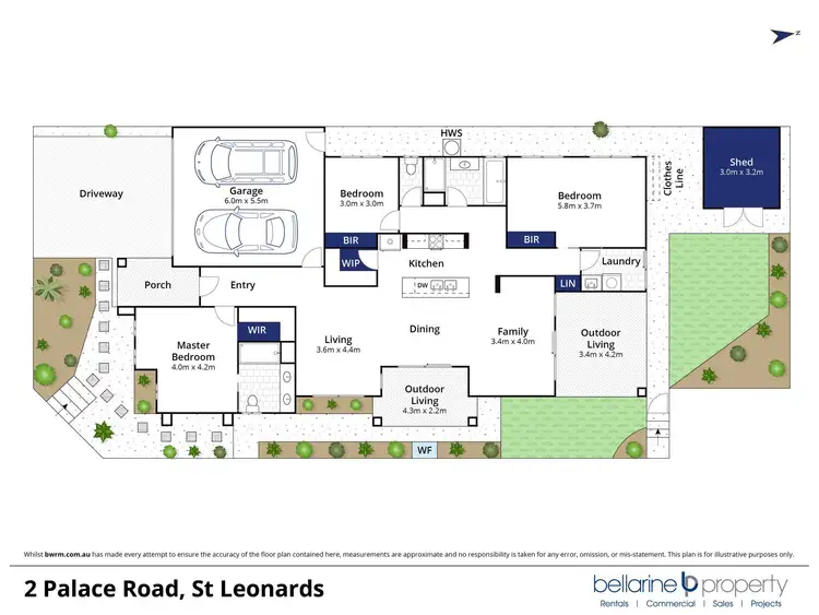 Floorplan of Homely house listing, 2 Palace Road, St Leonards VIC 3223