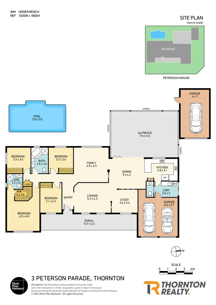 Floorplan of Homely house listing, 3 Peterson Parade, Thornton NSW 2322