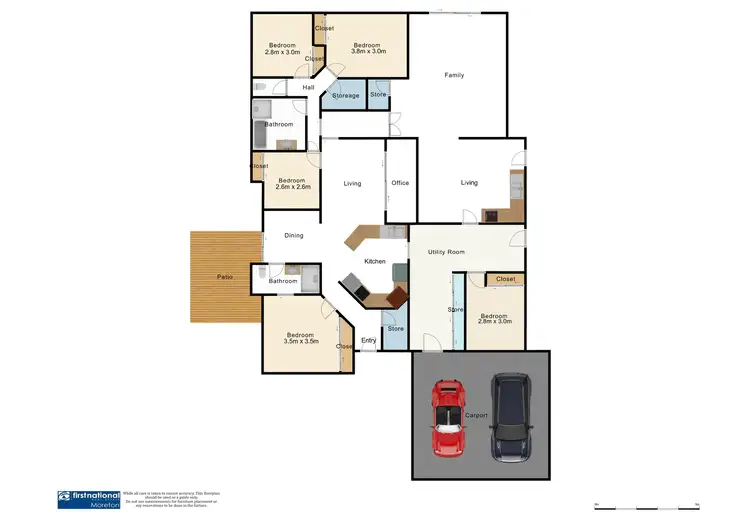 Floorplan of Homely house listing, 3 Karri Close, Caboolture QLD 4510
