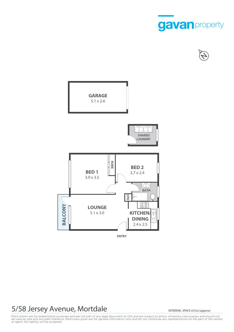Floorplan of Homely apartment listing, 5/58 Jersey Avenue, Mortdale NSW 2223