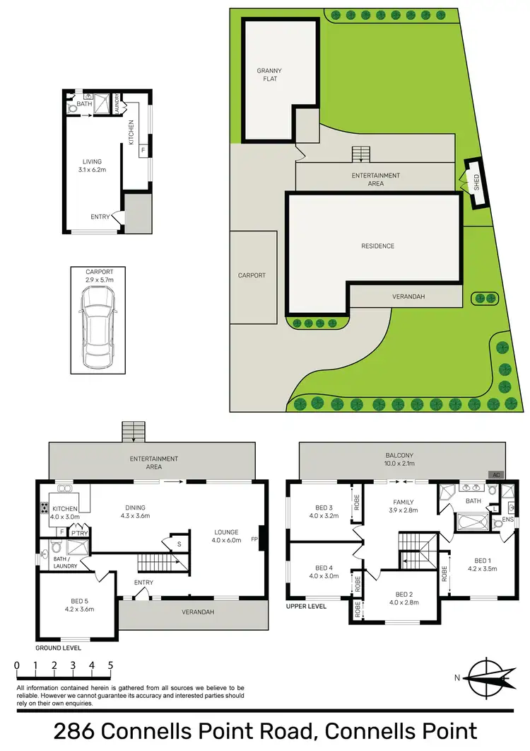 Floorplan of Homely house listing, 286 Connells Point Road, Connells Point NSW 2221