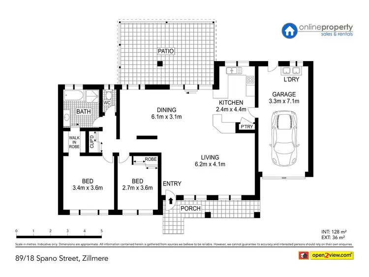 Floorplan of Homely unit listing, 89/18 Spano St, Zillmere QLD 4034