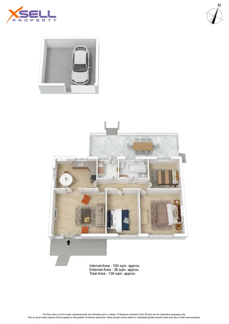 Floorplan of Homely house listing, 14 Silver Street, Enfield SA 5085