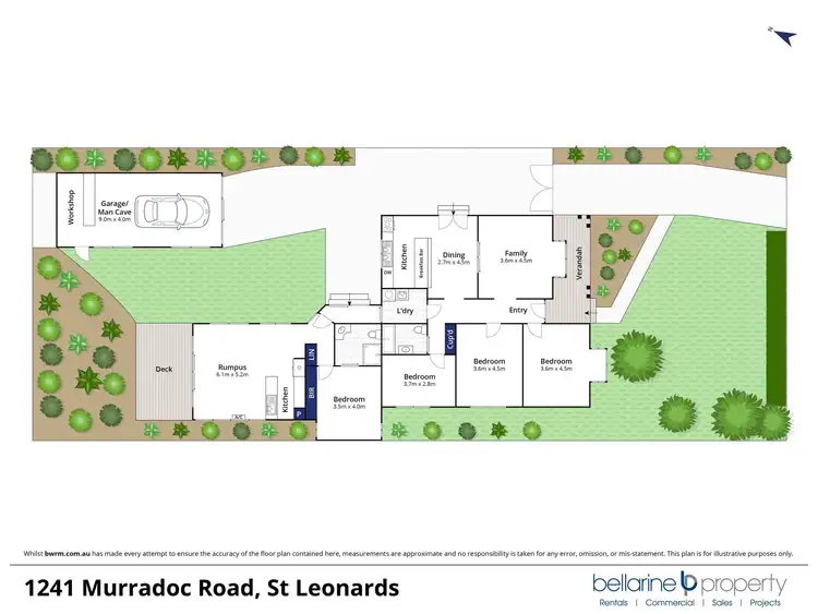 Floorplan of Homely house listing, 1241 Murradoc Road, St Leonards VIC 3223