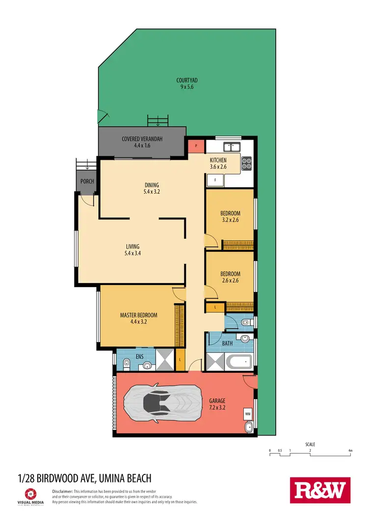 Floorplan of Homely villa listing, 1/28 Birdwood Avenue, Umina Beach NSW 2257