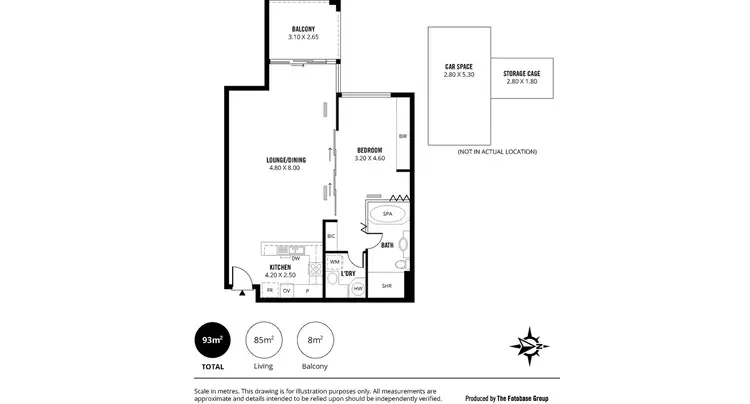 Floorplan of Homely apartment listing, 9/30 Colley Terrace, Glenelg SA 5045