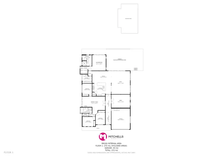 Floorplan of Homely house listing, 27 Blue Lagoon Way, Dundowran Beach QLD 4655