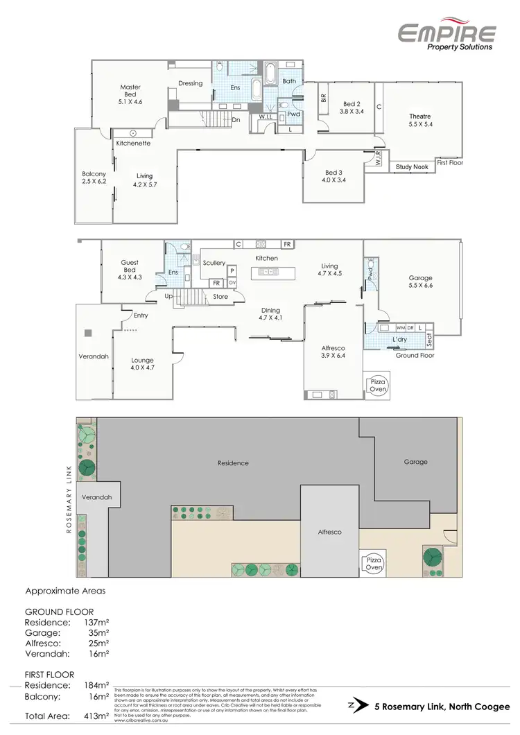 Floorplan of Homely house listing, 5 Rosemary Link, North Coogee WA 6163