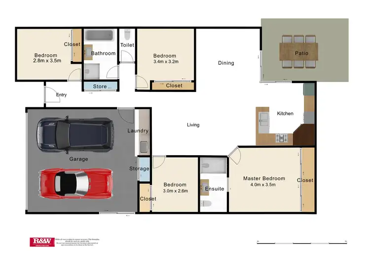 Floorplan of Homely house listing, 40 Baptisia Circuit, Caboolture QLD 4510