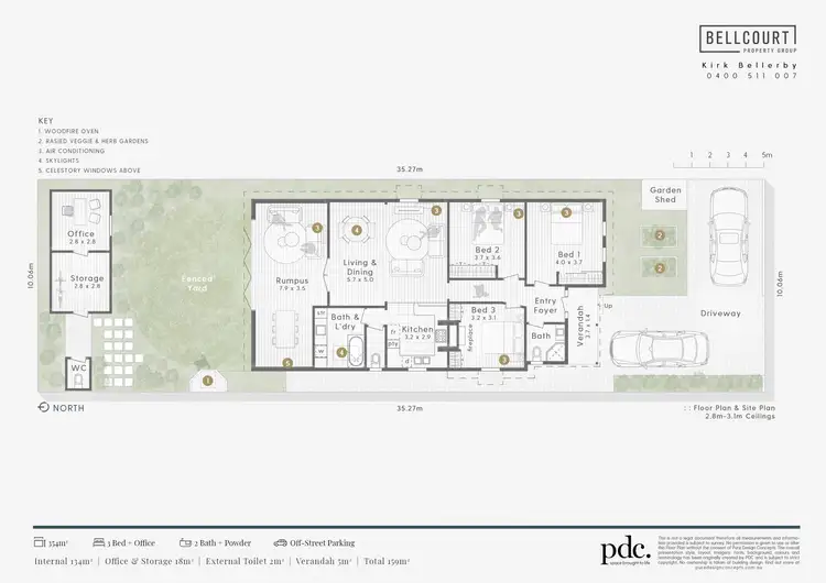 Floorplan of Homely house listing, 66 Aberdare Road, Shenton Park WA 6008