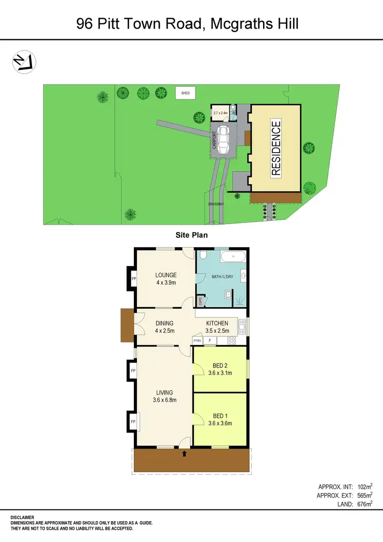 Floorplan of Homely house listing, 96 Pitt Town Road, Mcgraths Hill NSW 2756