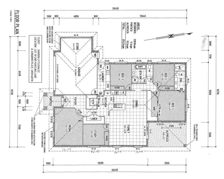 Floorplan of Homely house listing, 72 Pantlins Lane, Urraween QLD 4655