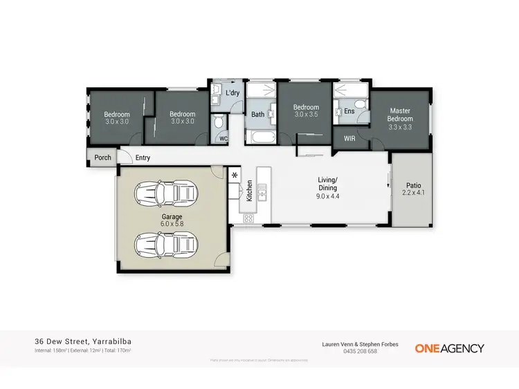 Floorplan of Homely house listing, 36 Dew Street, Yarrabilba QLD 4207