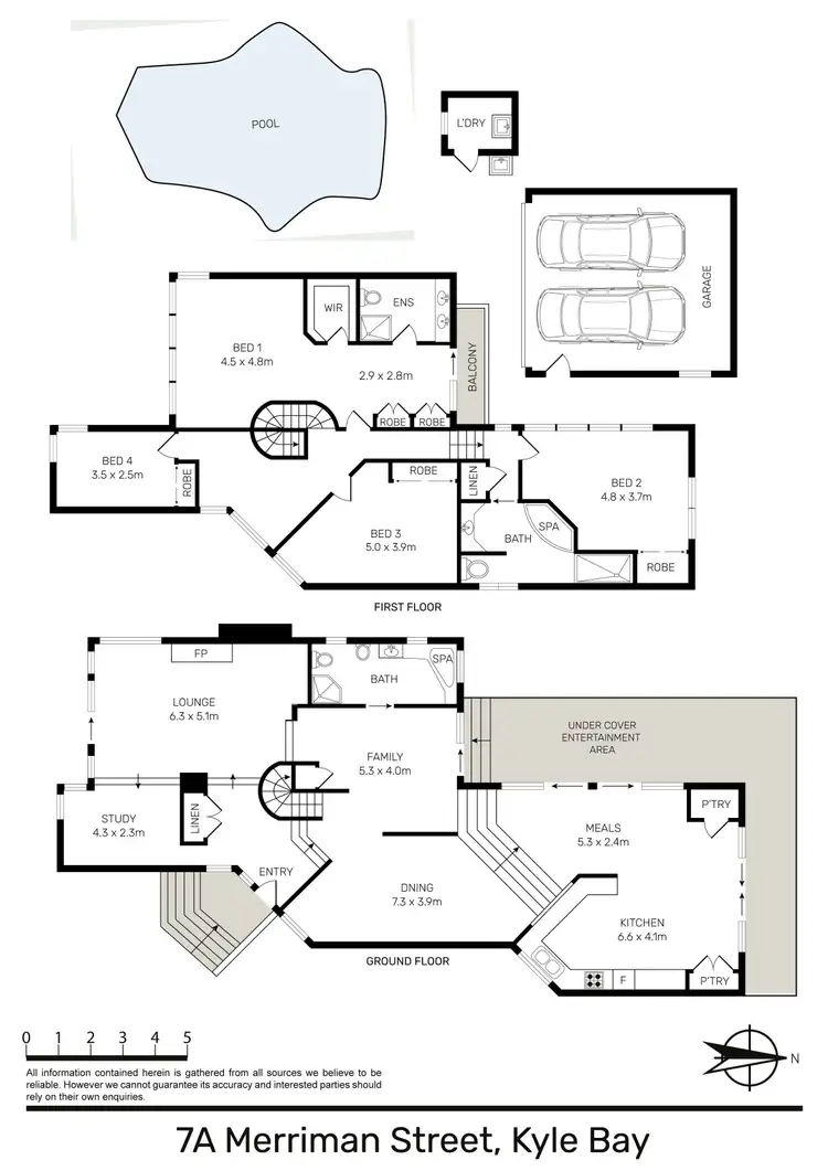 Floorplan of Homely house listing, 7A Merriman Street, Kyle Bay NSW 2221