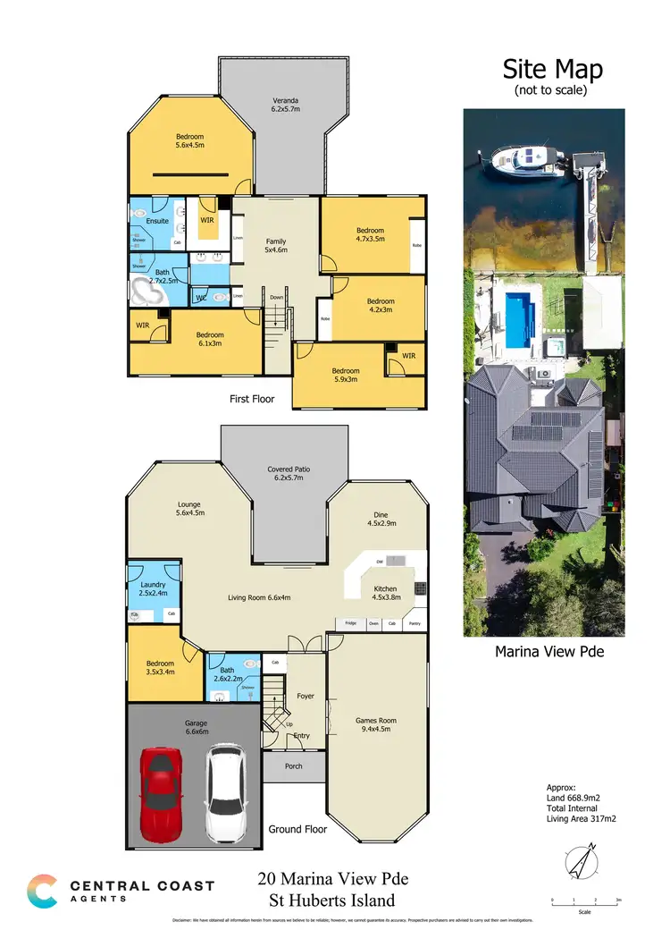 Floorplan of Homely house listing, 20 Marina View Parade, St Huberts Island NSW 2257