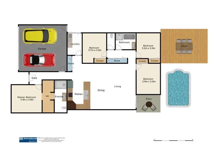 Floorplan of Homely house listing, 6 Fernleaf Court, Caboolture QLD 4510