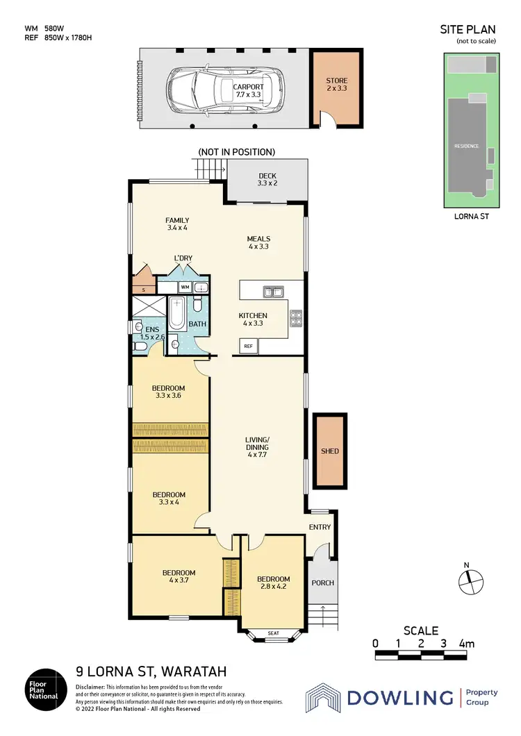 Floorplan of Homely house listing, 9 Lorna Street, Waratah NSW 2298