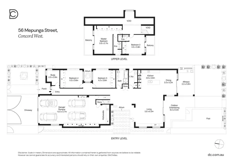 Floorplan of Homely house listing, 56 Mepunga Street, Concord West NSW 2138