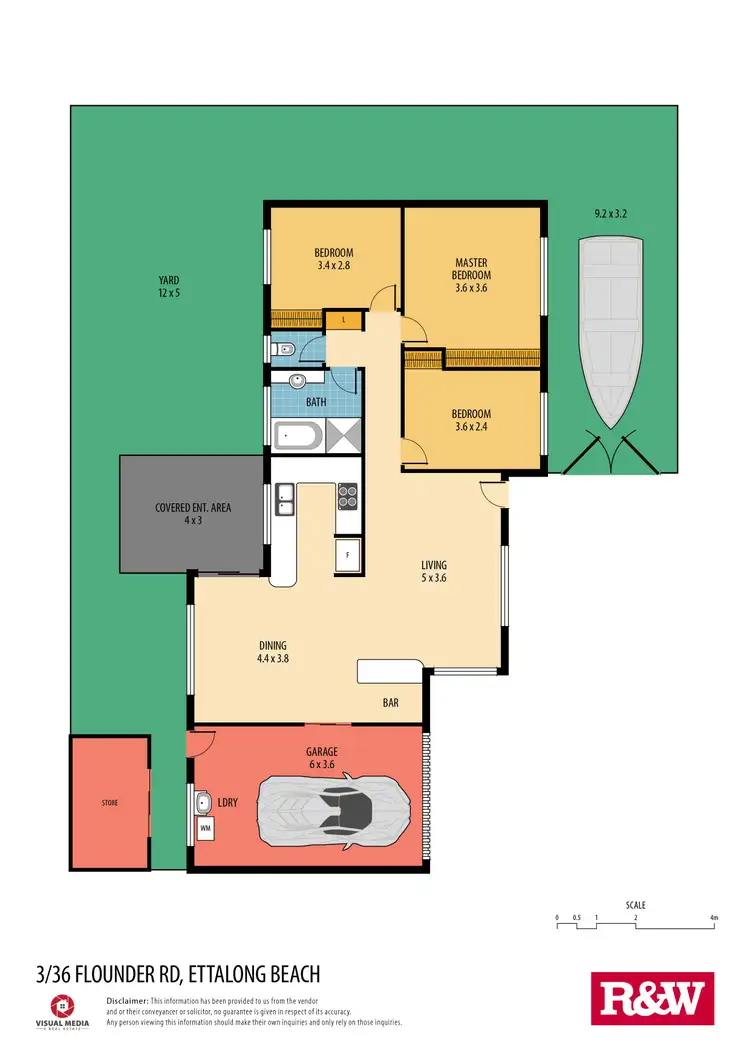 Floorplan of Homely villa listing, 3/36 Flounder Road, Ettalong Beach NSW 2257