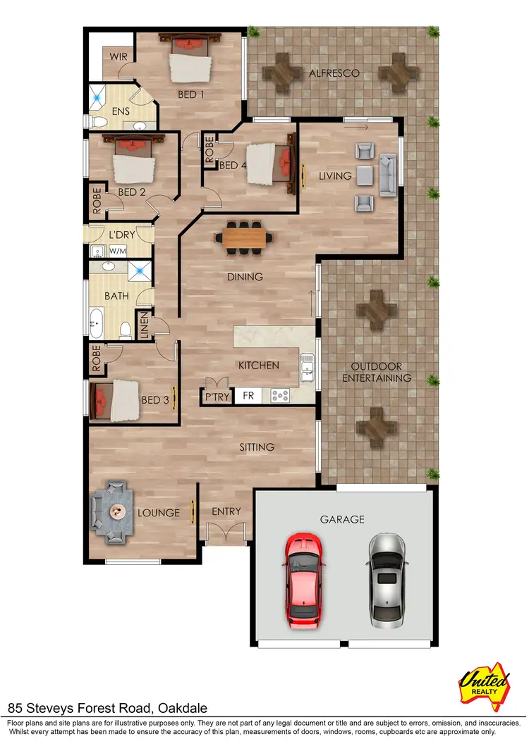Floorplan of Homely house listing, 85 Steveys Forest Road, Oakdale NSW 2570
