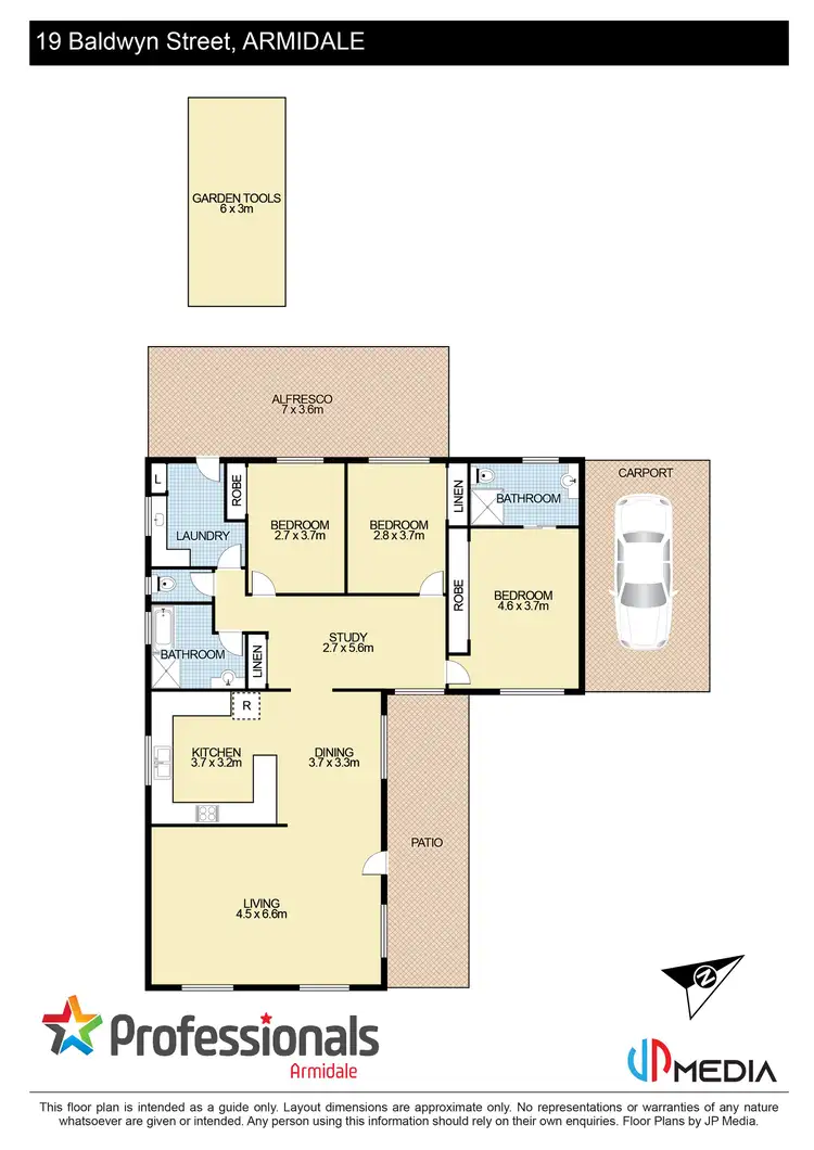 Floorplan of Homely house listing, 19 Baldwyn Street, Armidale NSW 2350