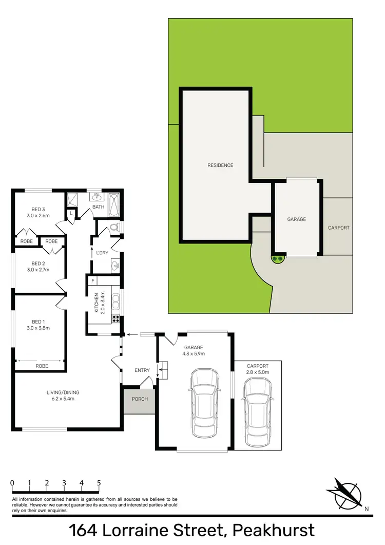 Floorplan of Homely house listing, 164 Lorraine Street, Peakhurst Heights NSW 2210