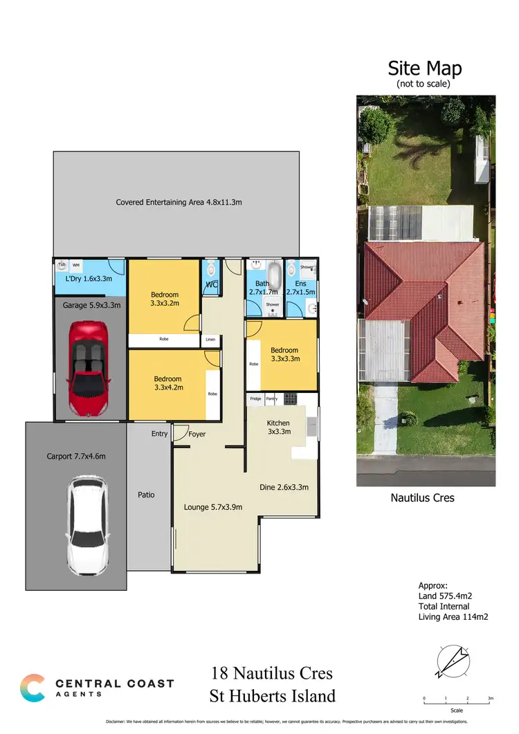 Floorplan of Homely house listing, 18 Nautilus Crescent, St Huberts Island NSW 2257