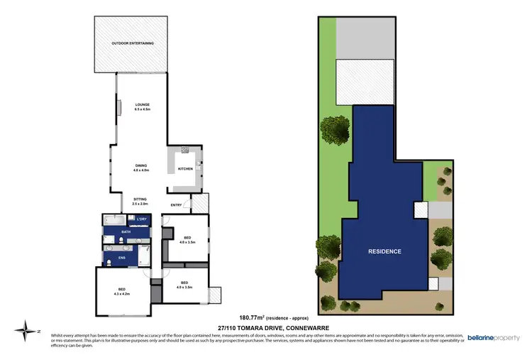 Floorplan of Homely townhouse listing, 27/110 Tomara Drive, Barwon Heads VIC 3227