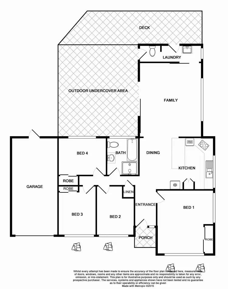 Floorplan of Homely house listing, 4 Malawa Place, Bradbury NSW 2560