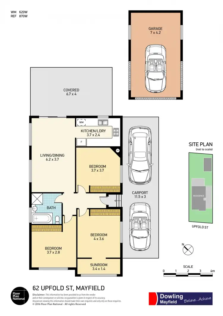 Floorplan of Homely house listing, 62 Upfold Street, Mayfield NSW 2304