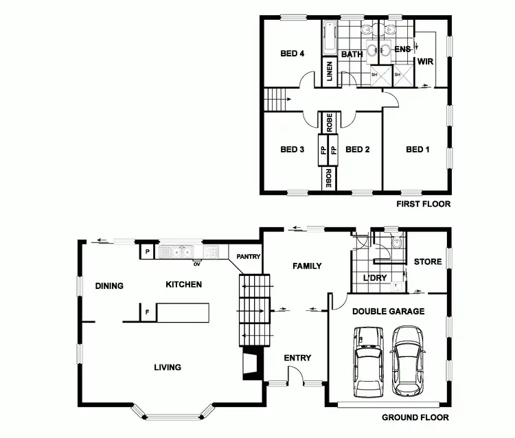 Floorplan of Homely house listing, 38 Balfour Crescent, Wanniassa ACT 2903