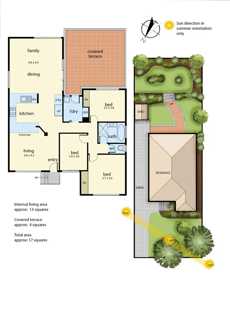 Floorplan of Homely house listing, 8 Lynne Court, Langwarrin VIC 3910