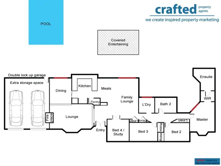 Floorplan of Homely rural property listing, 7 Plantagenet Ct, Forestdale QLD 4118