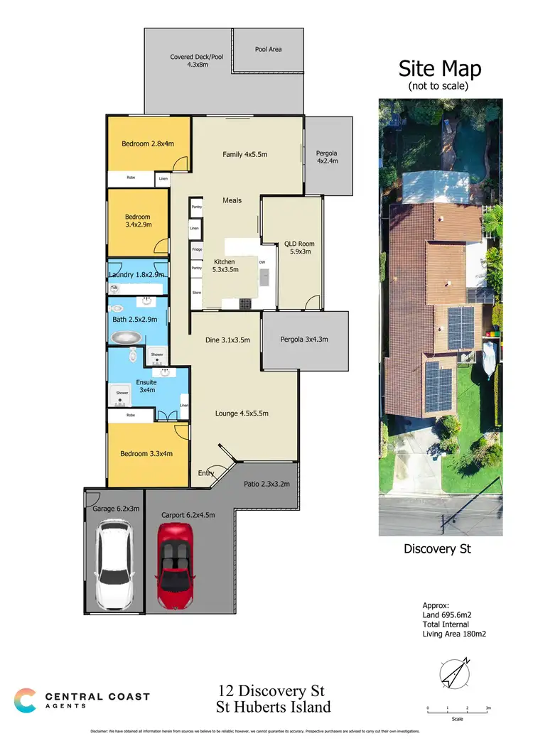 Floorplan of Homely house listing, 12 Discovery Street, St Huberts Island NSW 2257