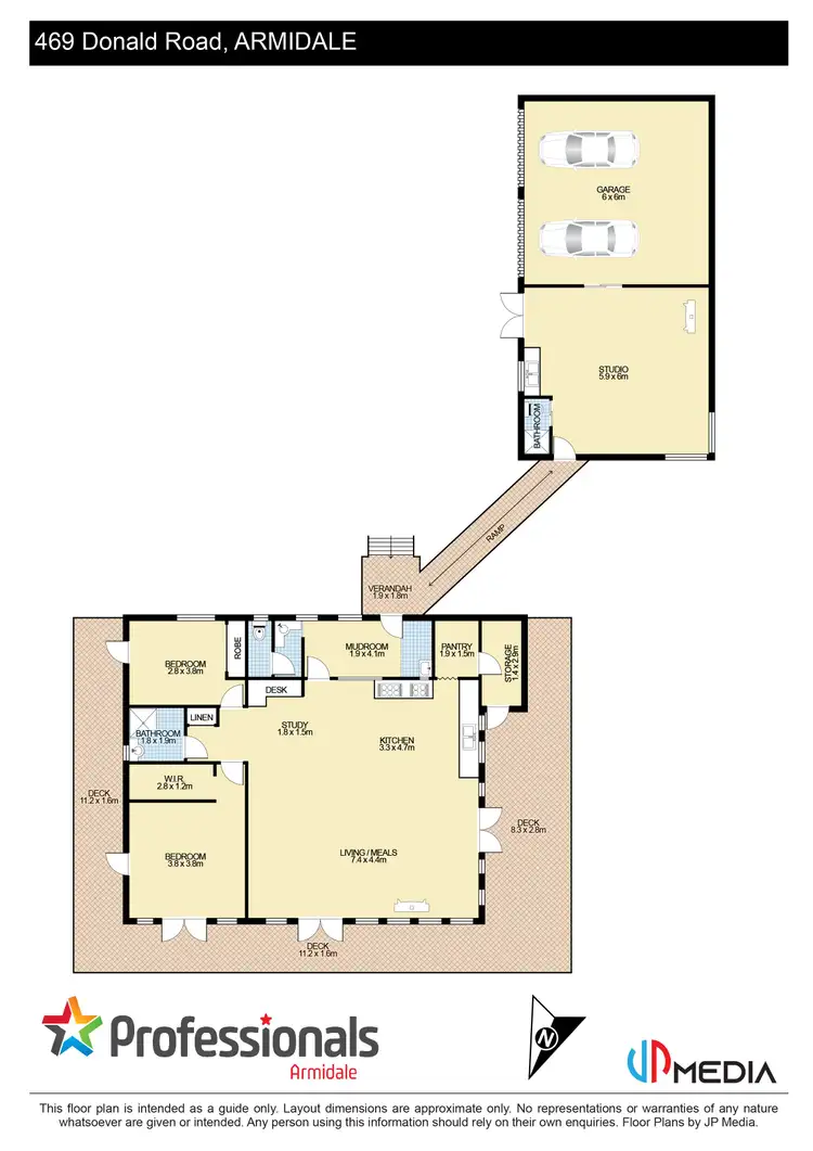 Floorplan of Homely house listing, 469 Donald Road, Armidale NSW 2350