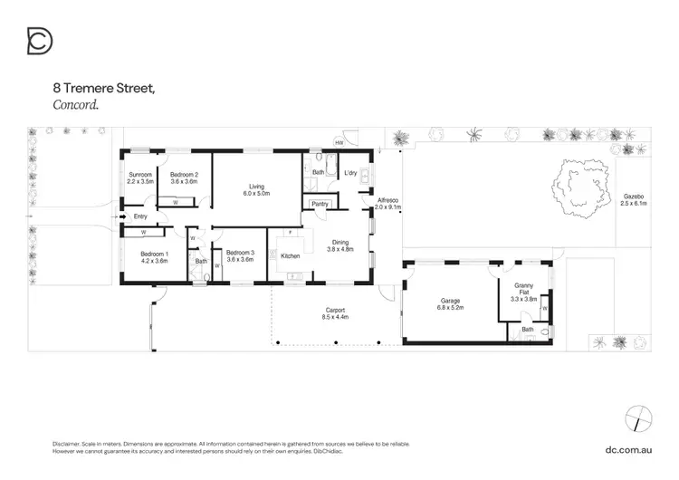 Floorplan of Homely house listing, 8 Tremere Street, Concord NSW 2137