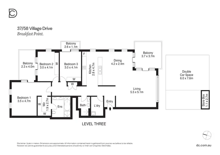 Floorplan of Homely apartment listing, 37/58 Village Drive, Breakfast Point NSW 2137