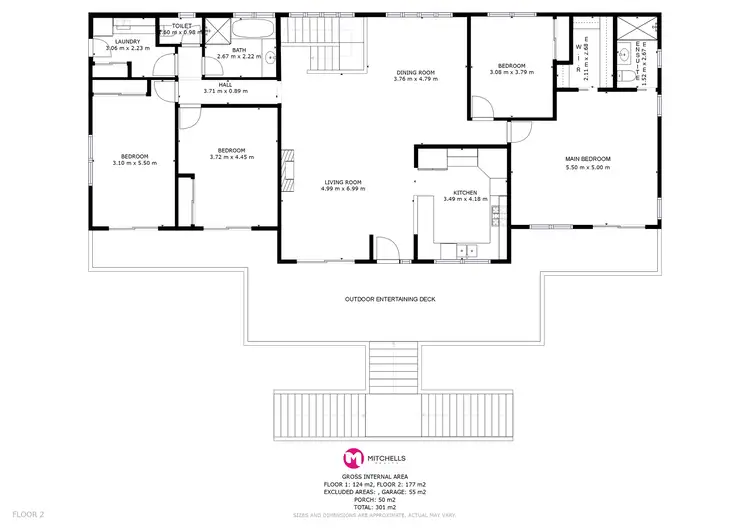 Floorplan of Homely house listing, 108 Castles Road North, Craignish QLD 4655