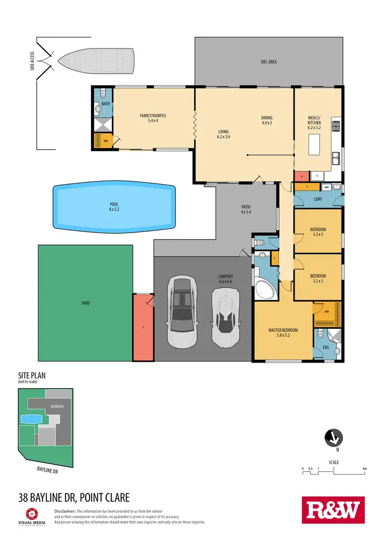 Floorplan of Homely house listing, 38 Bayline Drive, Point Clare NSW 2250
