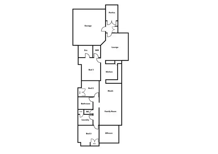 Floorplan of Homely house listing, 20A Bonito Place, Yangebup WA 6164